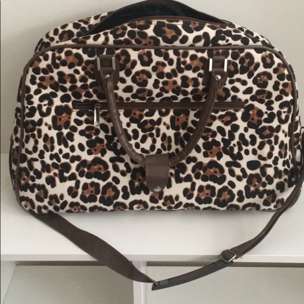 Cheetah Print Travel Bag